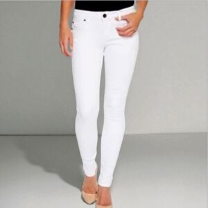 Kut From The Kloth Mia White Toothpick Skinny Jeans